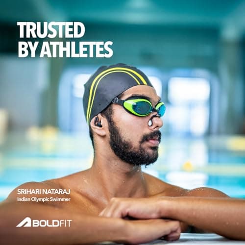 Boldfit Swimming Nose Clip & Ear Plug Set Silicone Swim Ear Plugs For Men & Women For Protection From Water Nose Clip For Swimming Kit NosePlug For Swim Training 4