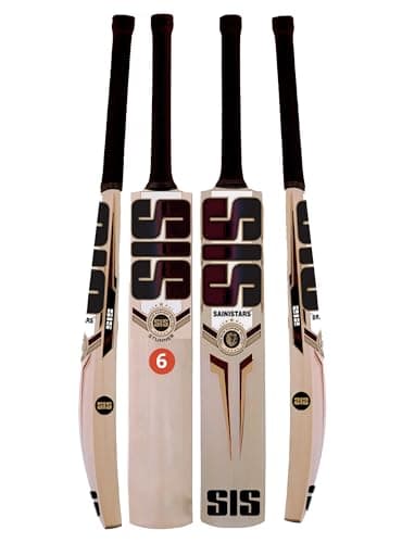 Grand Edition SAINISTARS Popular Willow Tennis Cricket Bat Suitable for Stree, Tournaments Practice Bat King virat kohli Signature (Size -06)