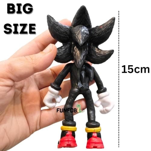Blue Aura Cartoon Game Action Figure Spike Robo Height-15cm | SSNC-Black 5