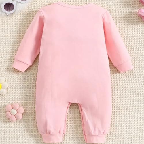 KNITROOT 6 Month Old Baby Jumpsuit | Monthly Birthday Milestone Romper | Cotton Unisex Long Sleeve Onesie with Snap Buttons | Animal Mix Collection 1 | 6-12 Months 2