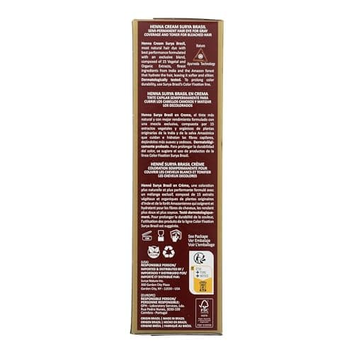 Surya Brasil Henna Cream, 70Ml, Dark Brown 3