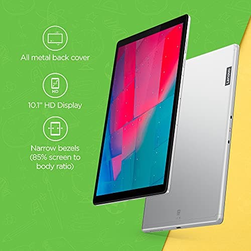 Lenovo Tab M10 HD 2nd Gen (10.1 inch(25cm), 4 GB, 64 GB, Wi-Fi+LTE), Platinum Grey with Metallic Body and Octa-core Processor 2