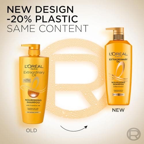 L'Oreal Paris Extraordinary Oil Nourishing Shampoo For Dry & Dull Hair, 800ml 3