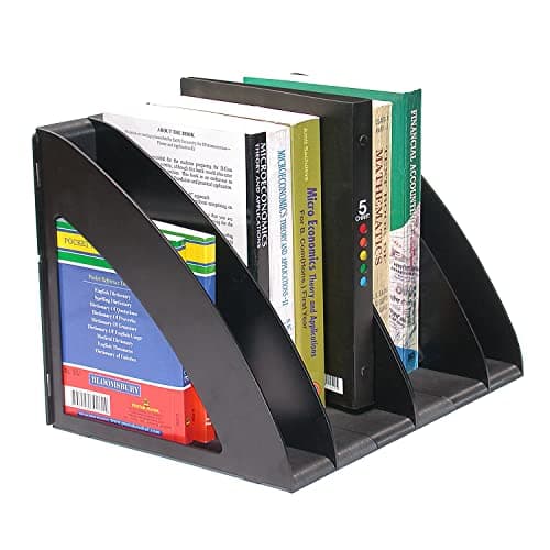 Solo Desk Organizer – 6-Section Adjustable Desktop File & Magazine Rack, Sleek & Functional Design for Office and Home, Ideal for Magazines, Books, and Papers 2