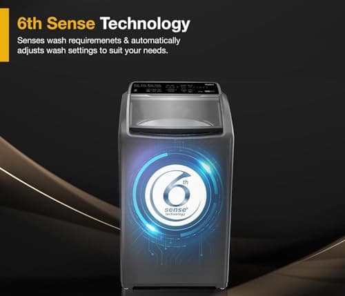 Whirlpool 8 kg Magic Clean 5 Star Fully Automatic Top Load Washing Machine Grey (MAGIC CLEAN ELT 8.0 GREY 10YMW, Hard Water Wash) 6