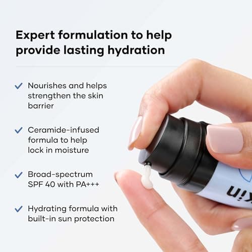 Cureskin Ceramide Moisturiser SPF 40 PA+++ Skin Barrier Repair Face Moisturizer for Men and Women | Hyaluronic Acid Moisturizer for Face | Anti Aging Cream for Women and Men 2