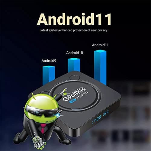 AUSHA® G96 Android 10 | 4GB Ram 32GB ROM | Dual WiFi 2.4/5 Ghz | Bluetooth | AMLOGIC Processor | 4K Android Mini PC Box 4