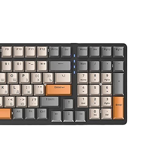 BNF® Russian Mechanical Keyboard Backlit 98% Allocation for PC Laptop Gamer Style A|Computers/Tablets & Networking | Keyboards, Mice & Pointers |Keyboards & Keypads|1x Keyboard