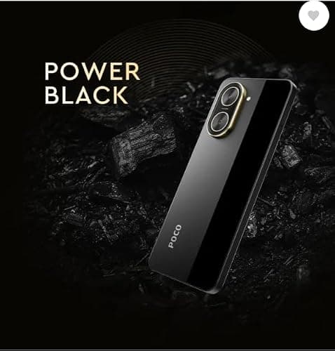 POCO C71, Power Black (4GB, 64GB) 3