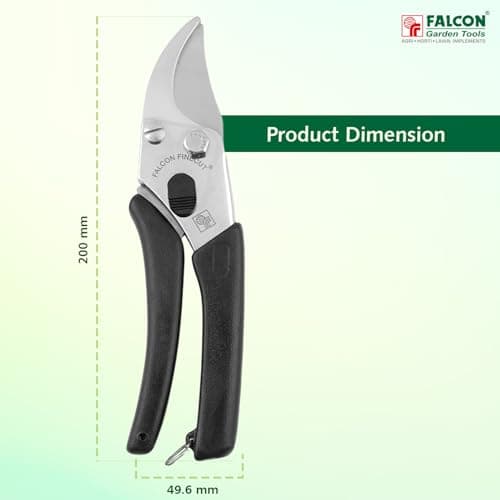 Falcon FINECUT Steel Fine-Cut Pruning Secateur (Multicolor) 2