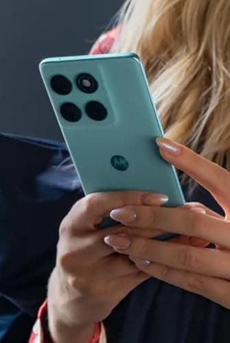 Motorola Edge 60 Fusion 5G Smartphone, Pantone Amazonite, 8GB RAM, 128GB Storage 4
