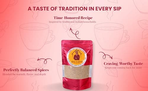 Ghar no Swad Special Chai Masala Elevate Your Chai Experience | Authentic Indian Spice Blend | Rich Aroma Flavor | Perfect for Home Brewing (Pack of 1) 3