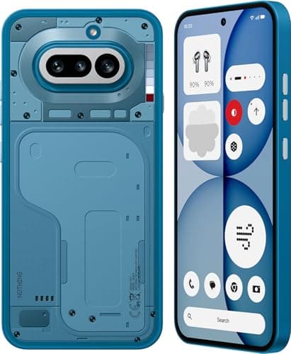 Nothing Phone (4a) 5G (Blue, 12GB RAM, 256GB Storage) | 50MP + 50MP + 8MP Triple Camera | 32MP Selfie | 6.78" FHD+ AMOLED Display | Snapdragon 7s Gen 4 Processor | 5400mAh Battery | Fast Charging