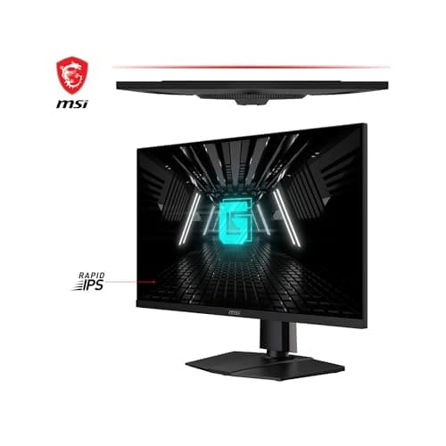 MSI G274QPF E2 27 Inch WQHD Gaming Monitor - 2560 x 1440 Rapid IPS Panel, 180 Hz / 1ms, 119% sRGB Colour Gamut, Display HDR 400, Adjustable Stand - DP 1.4a, HDMI 2.0b, USB Type-C 2