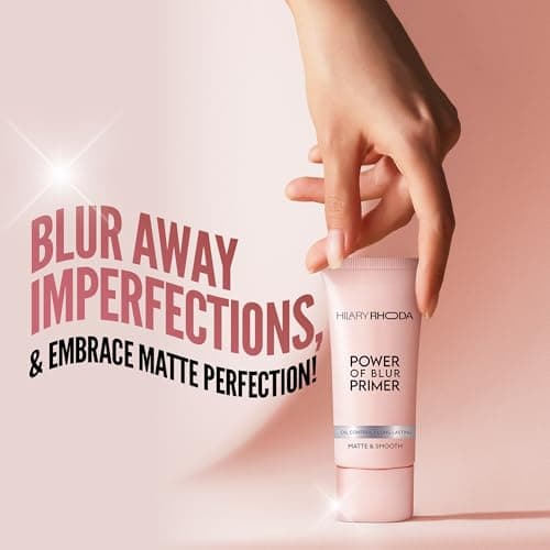 Hilary Rhoda Power of Blur Primer for face | Silicone-Based & Pore Filling | Matte Finish, Oil Control, Waterproof & Vitamin Enriched | 30ml 3