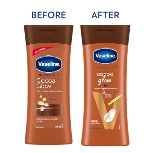 Vaseline Intensive Care Cocoa Glow Body Lotion 200 ml 3