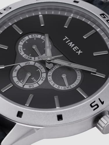 TIMEX Round 45mm Black Dial Analog Men Watch - TW000U912 5