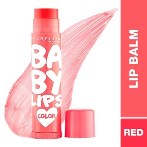 Maybelline New York Baby Lips Color Balm Combo Pack Lip Balm - Cherry Kiss + Berry Crush Lip Balms and Lip Care, Long-lasting Hydration, Lip Balm With SPF, Translucent color, Pack of 2 | 8gm 4