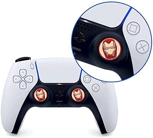 GAMENOPHOBIA Silicone Thumb Grip Caps for PS5, PS4, Xbox One & Switch Pro Controllers | Anti-Slip Joystick Covers for Improved Accuracy, Comfort & Protection (Pack of 6) 3