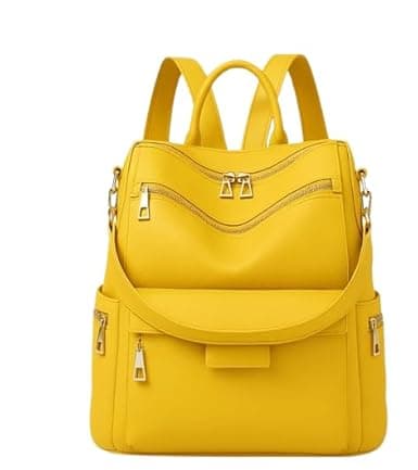 ProArch Leather Backpack for Women Elegant Backpack Purse Ladies Leather Shoulder Fitting Gift for Sister, Mother Bhabhi Birthday Christmas