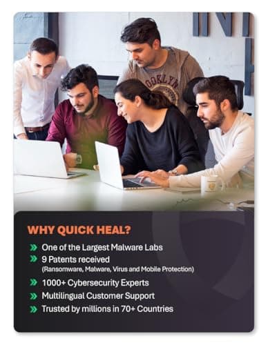 Quick Heal | Total Security Latest Version | 3 User | 3 Years (Physical Box) 2