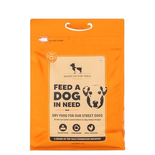 HUFT Feed a Dog in Need Dry Food Pack – 5 kg | Nutritious Meal Support for Street & Shelter Dogs | Balanced Formula Ingredients | Helps Provide Essential Daily Nutrition
