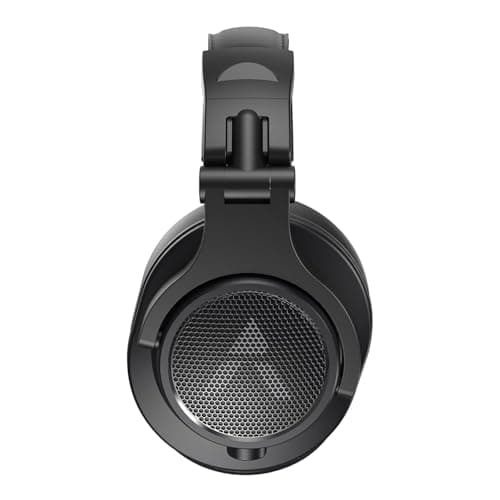 Adcom Sound Master Over Ear Headphone, Wired DJ Bass Headsets with 40mm Driver, Foldable Lightweight Headphones with Fashion Design & 2 Detachable Cables (3.5mm & 6.3mm) 2