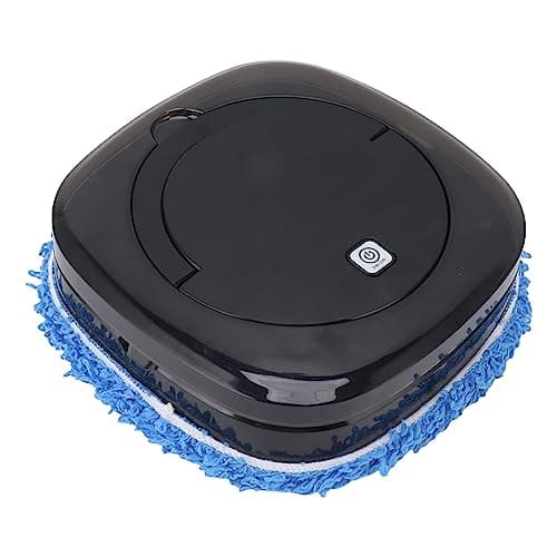 Drumstone (Special 10 Years Warranty Robot Vacuum Cleaner with Water Tank & Dual Functionality | Floor Cleaning Solution for Homes- Black