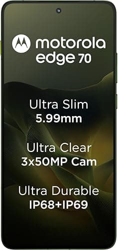 Motorola Edge 70 (Green, 8GB RAM, 256GB Storage)