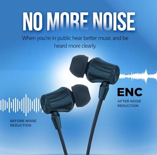 AROMA NB124 Blynk Wireless Neckband Bluetooth Earphones with up to 100H Playtime | ENC | Voice Changer | Fast Charging | Metallic Blue 3