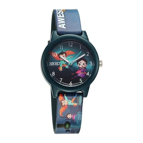 Zoop Chhota Bheem Analog Watch with Blue Dial & Blue Strap for Boys Girls Kids, from House of Titan - 16042PP06FW 2