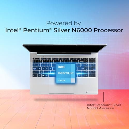 acer Aspire 3, Intel Pentium N6000, 12GB LPDDR4X RAM, 512GB SSD, HD, 15.6"/39.62cm, Windows 11 Home, Pure Silver, 1.5KG, A325-45, Thin and Light Laptop 3