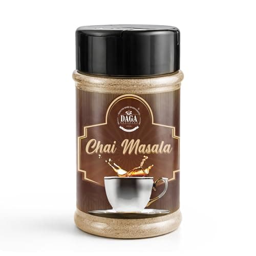 Daga Brothers Premium Chai Masala Powder | Handpicked Farm-Sourced Spices | Zero Preservatives | Perfect Indian Masala Tea Blend | Antioxidant-Rich Immunity Booster, 40gm