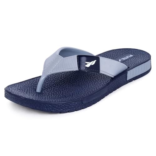 FLITE Men Navy Grey Slippers-10 UK (44 2/3 EU) (FL0330G_NVGY0010)