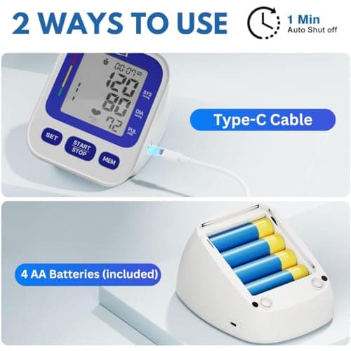 Infi Clinically Validated Digital Blood Pressure Monitoring Device/Apparatus, Portable BP Check Machine for Home, Accurate and Reliable Blood Pressure Machine, Hypertension & Managing Heart Health, Wi 4