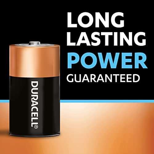 Duracell Ultra D Battery, Pack of 2, High-Drain Devices, Flashlight, Toy, Electric Door Lock 3