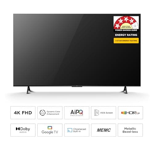 TCL 139 cm (55 inches) 4K Ultra HD Smart LED Google TV 55P6L 2