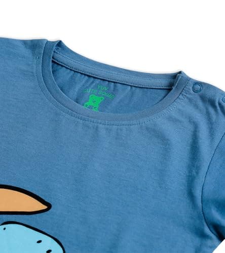 YUV Infant Baby Boys & Girls Cotton Printed Multicolor Half Sleeve Regular Fit T Shirts - 18 To 24 Months Babies, Pack Of 5, 18-24 Month 4