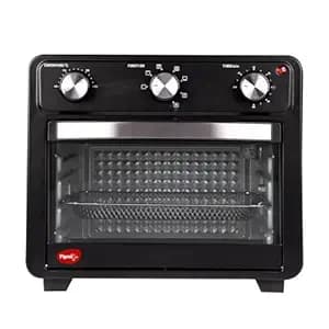 Pigeon by Stovekraft Air Fryer Oven 25L | 2-in-1 Appliance (OTG + Airfryer) | 1400 Watts | Air Fry, Bake, Broil, Toast, Defrost (Black) | Without Rotisserie