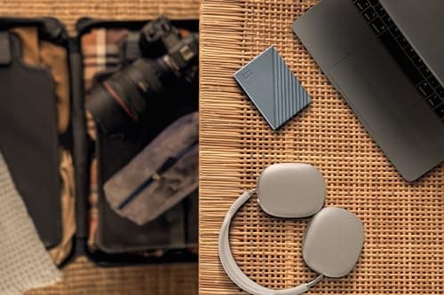 'WD 2TB Portable Hard Drive, Works with USB-C and USB-A Devices, Windows PC, Mac, Chromebook, Gaming Consoles, and Mobile Devices, Includes Backup Software and Password Protection - WDBRMD0020BGY-WESN 3