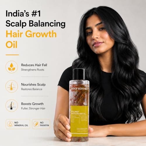 Folliwise Navsutra Hair Growth & Hair Fall Control Oil | 19 Ayurvedic cold pressed Oils with 4 Infused Whole Herbs | Scalp Soothing Non-Greasy With Rosemary, Castor Oil, | No Mineral & No Paraffin | F 5