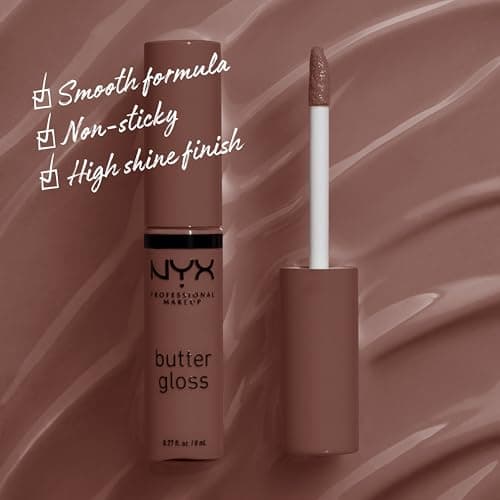 Nyx Professional Makeup Butter Lip Gloss, Sheer Finish - Ginger Snap, 8ml 2