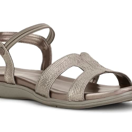 Bata Eve Sandal E 23 Women's Grey Sandals - 8 UK (5612030) 2