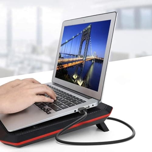 JGD PRODUCTS USB 2.0 Male to Male Cable - Data Transfer for Hard Drive, Laptop, DVD Player, USB Hub, Monitor, Camera, Set Top Box (Black) 5