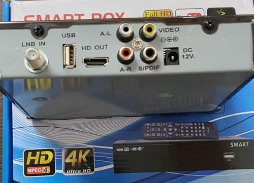 Smart HD MPEG-2 Set Top Box for DD Free Dish | 1080p Full HD Satellite Receiver | USB Support, Recording & Playback | DVB-S2 Digital TV Box Free-to-Air Channels 4