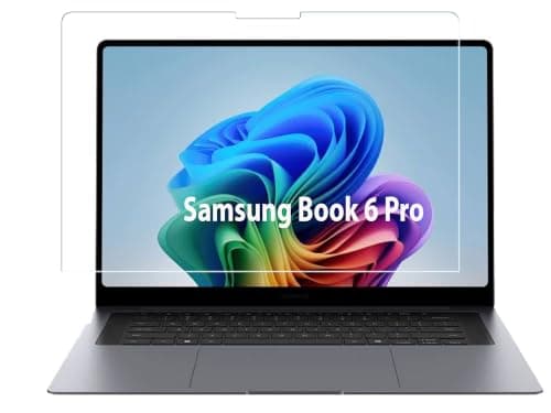 NAXTON® Eguards for Samsung Book 6 Pro 14 Inch (Aspect ratio 16:10) Laptop Bubble Free, Anti-Scratch, HD Clarity, Scratch Resistant, Residue Free & Customised for full Screen cover - NOT A TEMPERED GL