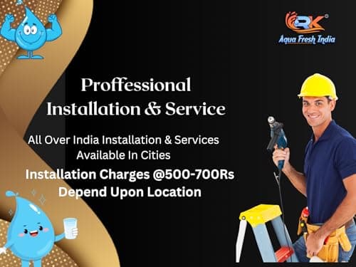 RK Aqua Fresh India RO Domestic Water Purifier (RO+ LED UV+ ORC COPPER+ HIGH TDS MEMBRANE+ TDS) Automatic, Best For Home/Office Purpose | 15LPH | 12 Liter Service Maintain By Rk Aqua Fresh India 3