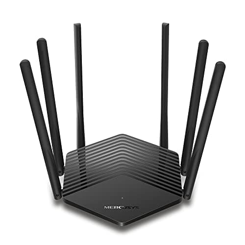 MERCUSYS AC1900 Wireless Dual Band Gigabit Router MR50G | 1900Mbps Wi-Fi Speed | Far-Reaching WiFi Coverage | Higher Network Efficiency, Dual_Band | Smart Connect, Black