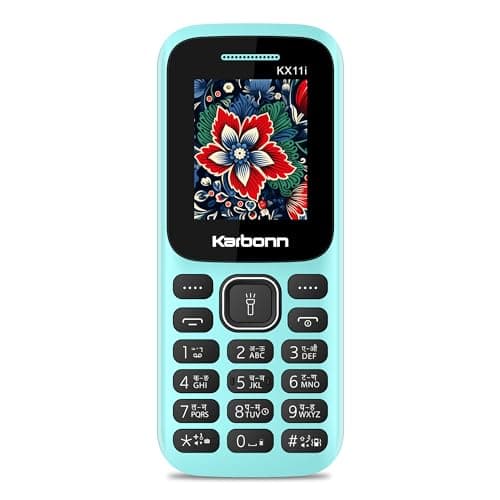 Karbonn K11i 1.8inch Display 1000mAh Battery Upto 32gb | Pack of 1 | Pastel Mint
