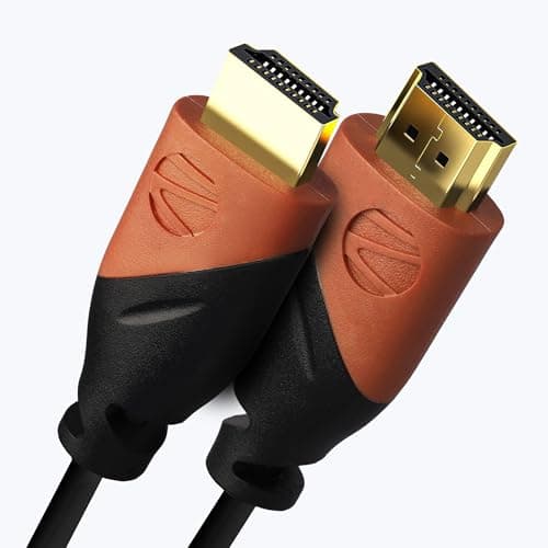 Zebronics HDMI 2.0 Cable with ARC, 4K@60Hz UHD, 5 Meter Cable, 18 Gbps High Speed Data Transmission, Supports 3D, ARC, CEC, 32 Audio Channels, Male-to-Male (HAA5020A) 1 Count